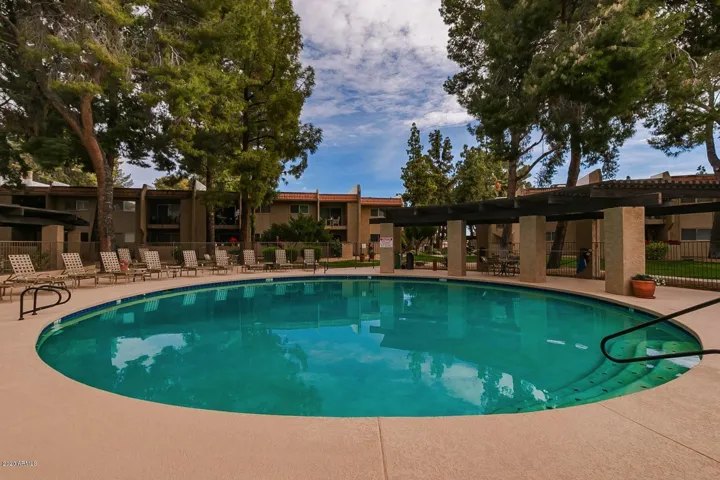 One of two heated pools for your enjoyment and relaxation.