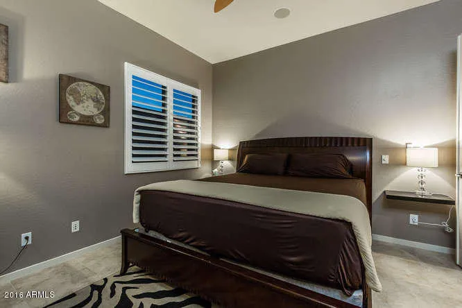 Second guest room king size bed