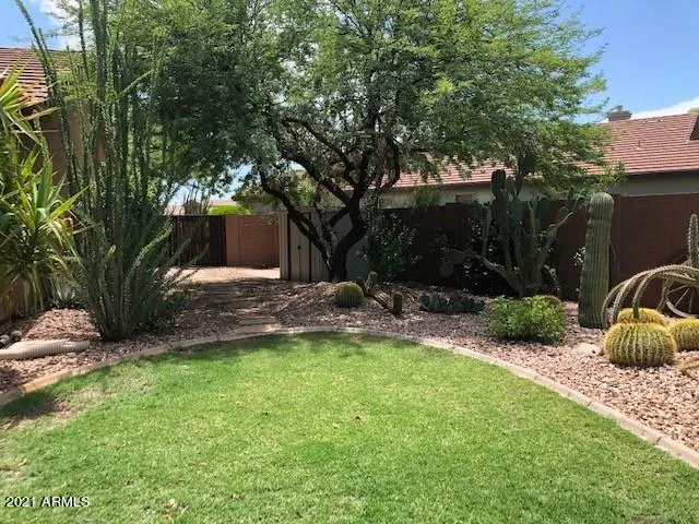 Backyard with Grassy Space