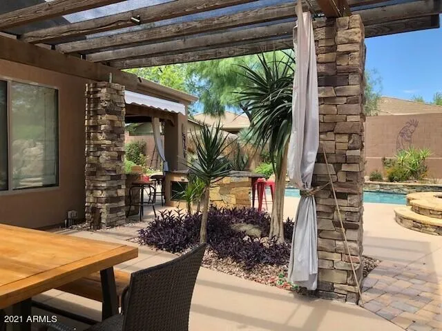 Pergola off the Great Room