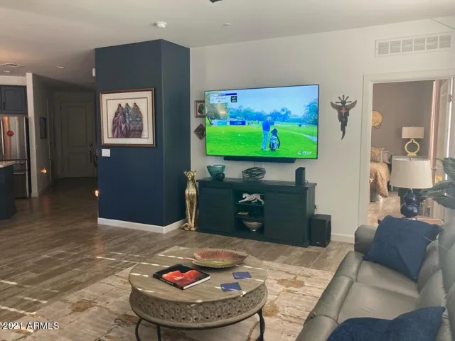 Relax in the spacious living room