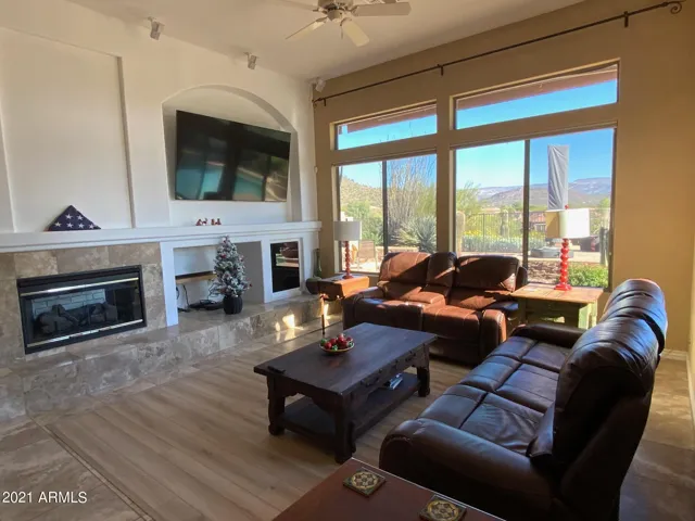Family Room with Gas Fireplace