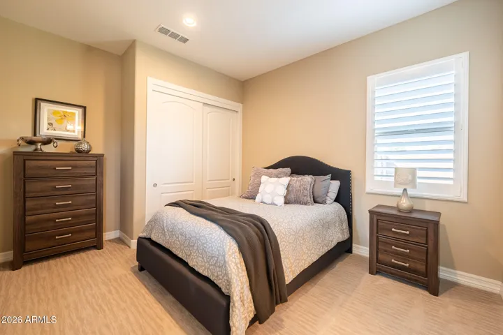 Guest casita bedroom