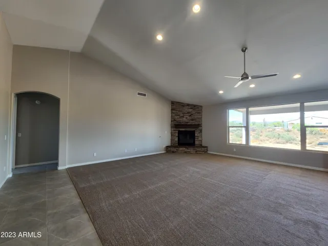 GREAT ROOM WITH FIREPLACE - ACTUAL PICTURE OF COMPLETED HOME