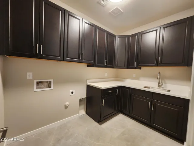 LAUNDRY ROOM - ACTUAL PICTURE OF COMPLETED HOME