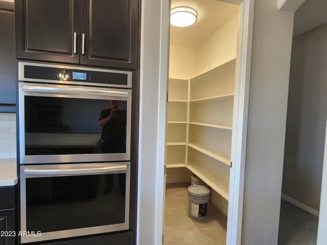KITCHEN WITH WALK IN PANTRY - ACTUAL PICTURE OF COMPLETED HOME