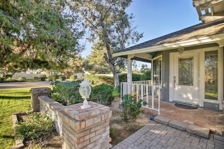 The front porch is a great place to greet the day.