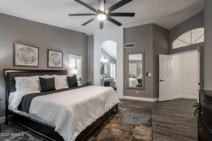 Master Bedroom with King Bed