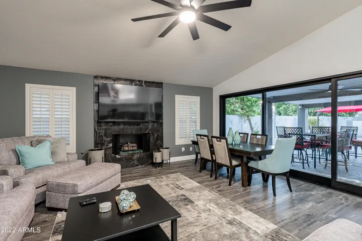 Indoor Gas Fireplace