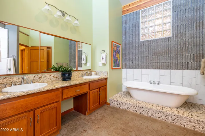 Upstairs/master bath