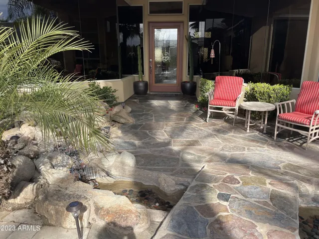 NEXT TO FRONT DOOR