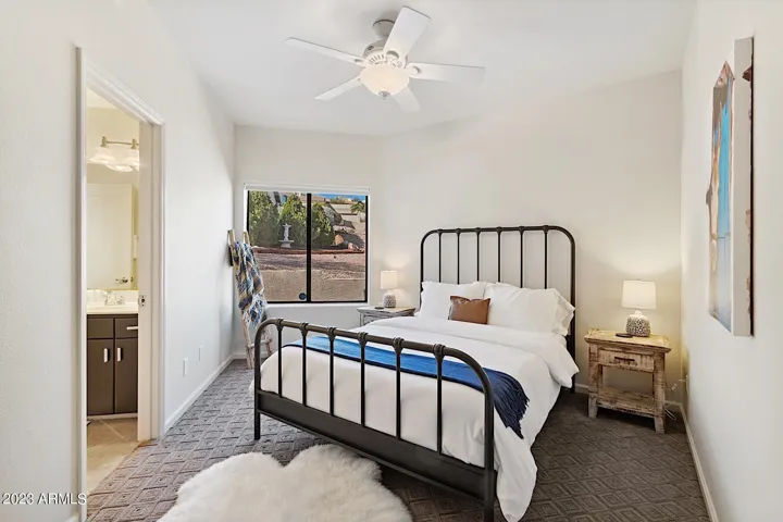 Third bedroom - Queen sized bed.
