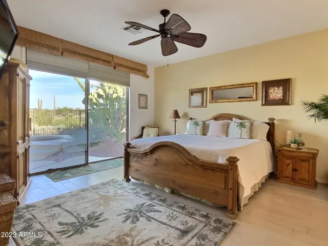 Primary Bedroom with Separate Access to Backyard