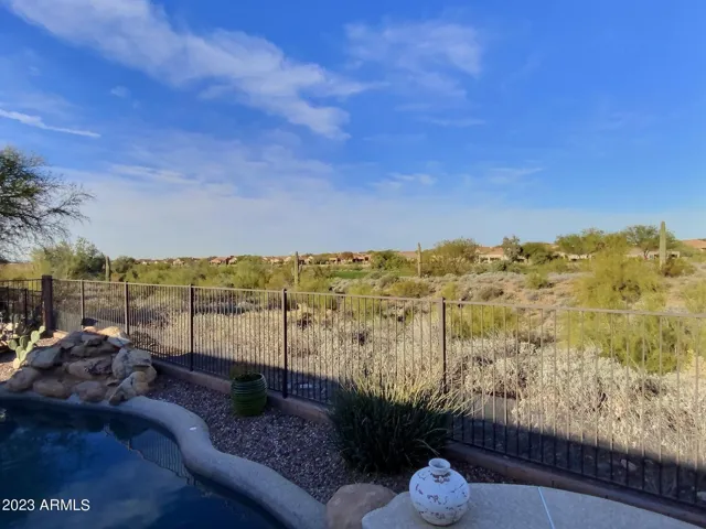 Oversized Golf Course Lot with Natural Desert Wash Views!