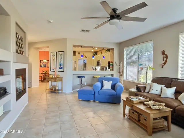 Great Room View To Kitchen