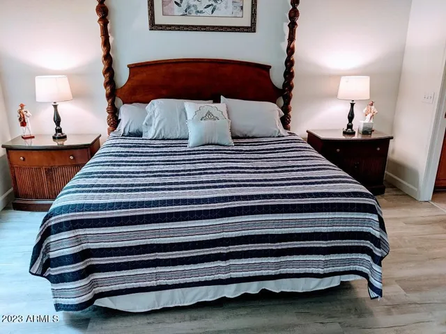 King Bed in Primary