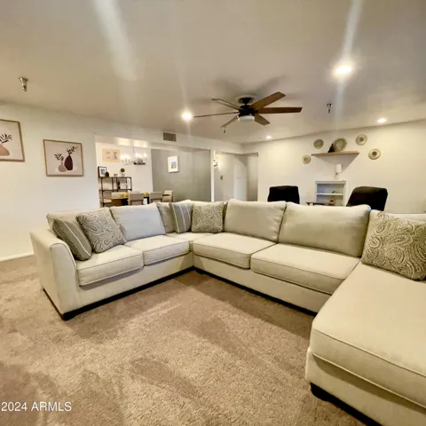 Cozy place for movie night!