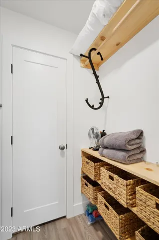 Amenities and Storage in primary bedroom closet