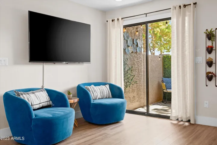 Gather around the 65" 4K Roku TV for a night in!
