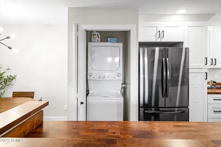 Conveniently located inside!