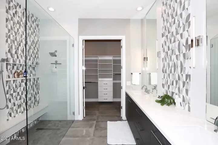 Large Bathroom and Vanity