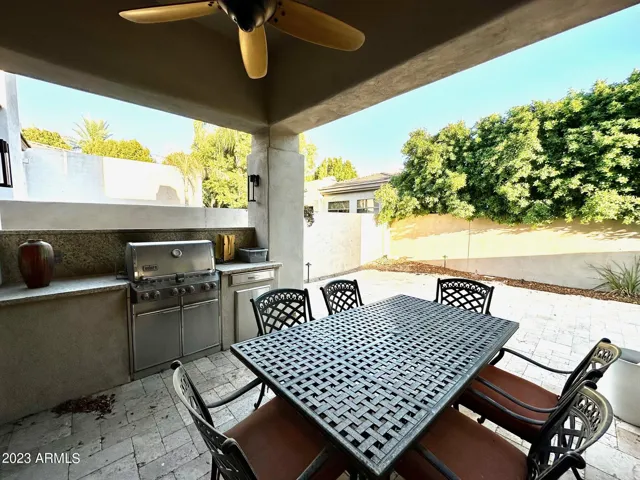 Enjoy the Back Yard Patio