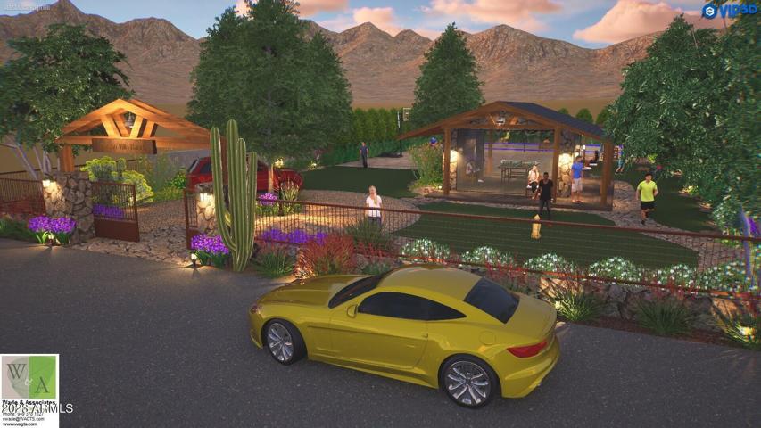 Amenity rendering concepts for 2913 N 75th Vacation Home.