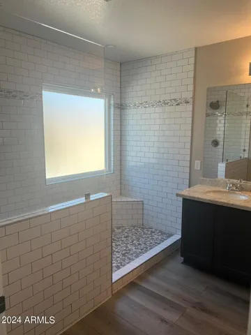 Primary Bath with Spa Shower