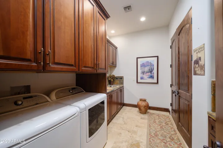 Laundry room in the main house.