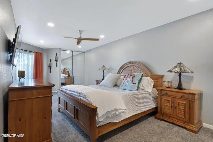 1ST Bedroom with balcony