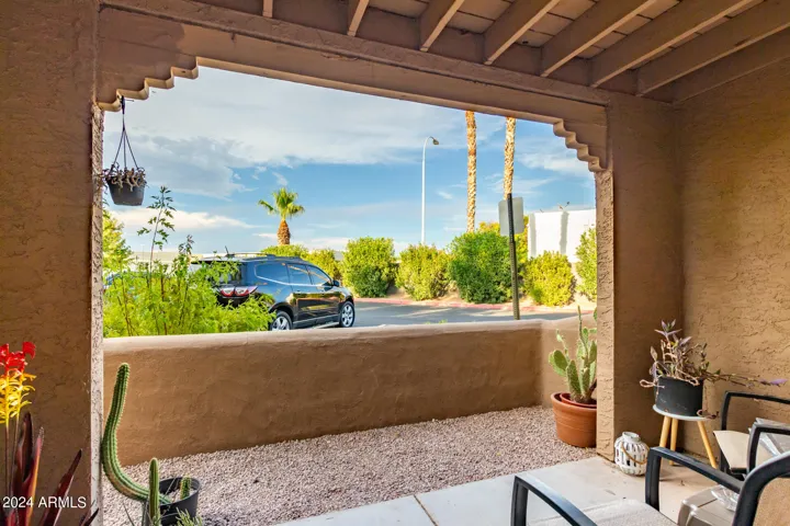 Patio view