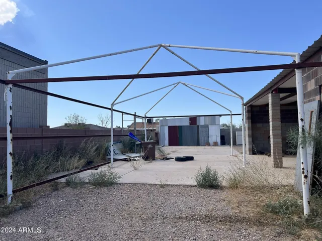 Frame for shade canopy