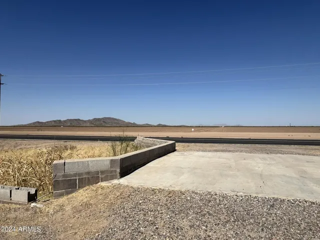 Paved drive from Battaglia