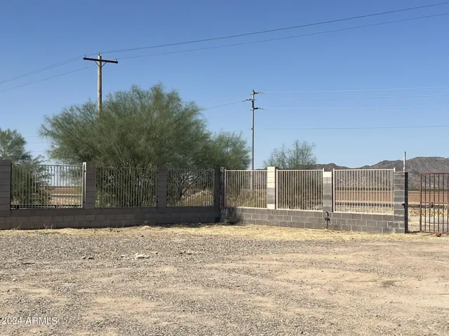 NW corner of site