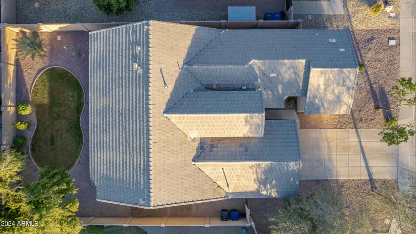 Overhead view.