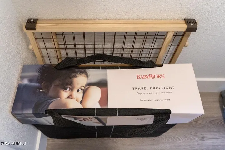 Baby Bjorn Travel Crib and baby gate