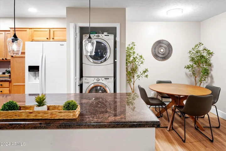 Inside laundry for your convenience!
