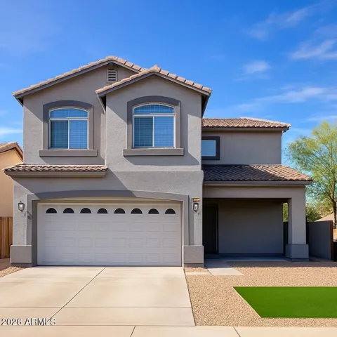 front of home