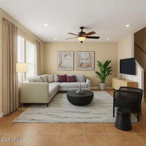 Inviting living room