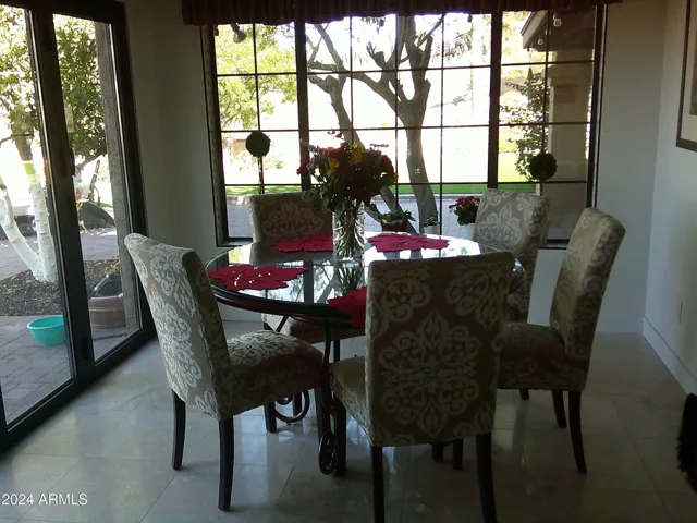 Massive view windows off kitchen