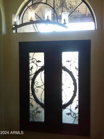 Formal front door entry