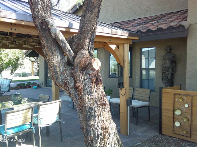 Cabana number 1 sits off kitchen