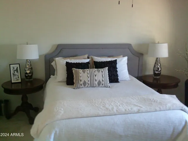 King sized bed in bedroom number 2