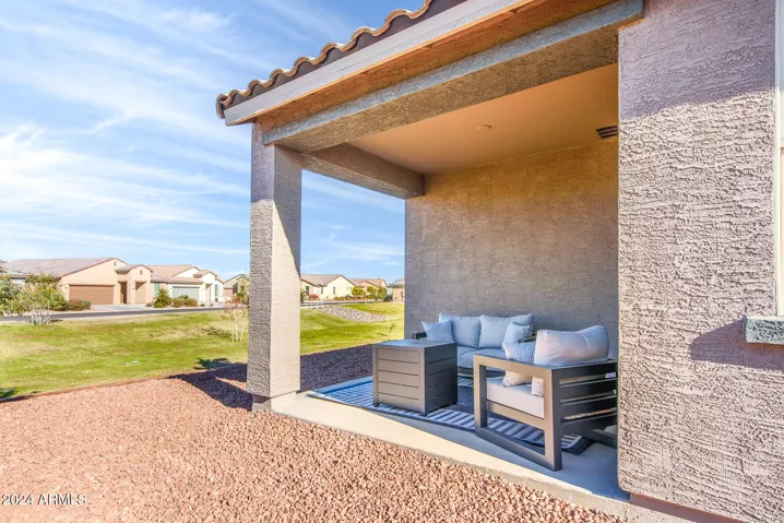 Back patio