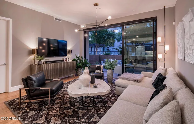 Warm inviting colors were used throughout the home.