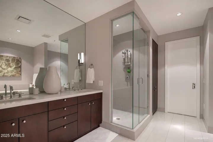 Owner's Bath has Vanity with 2 sinks, Shower, Soaking Tub and Private Toilet Room