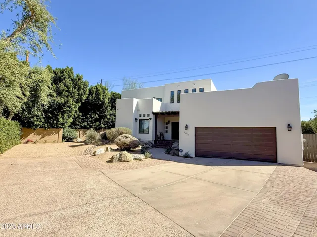 Lots of parking and private space for possible house expansion!