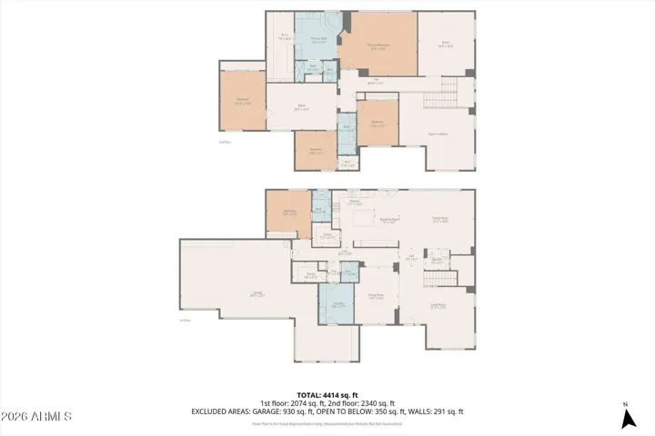 2 STORY HOMES WITH ALL THE AMENIITES, GUEST BATH DOWN 2025 UPDATED