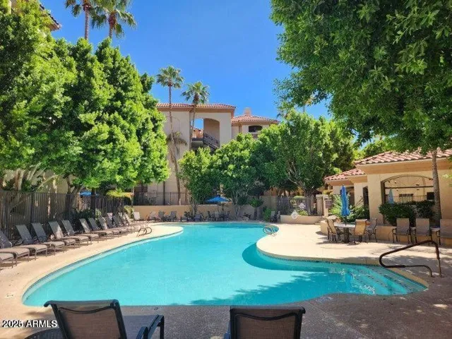 Resort-style pool