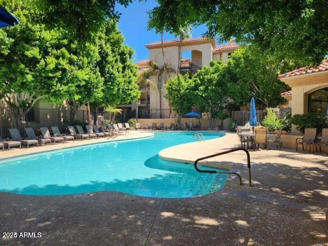 Resort-style pool